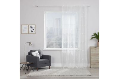 Лот: 23688821. Фото: 1. Тюль на ленте miamoza S241464. Шторы, тюль