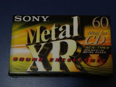 Лот: 3593201. Фото: 1. Sony Metal XR 60 audio cassette... Аудиозаписи