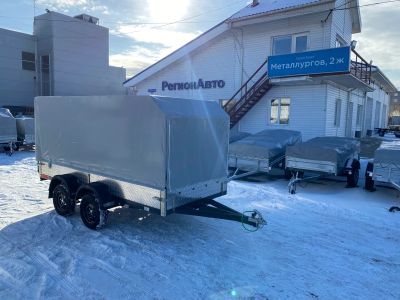 Лот: 25022786. Фото: 1. Прицеп alaska Фермер Плюс 3.5. Прицепы, полуприцепы