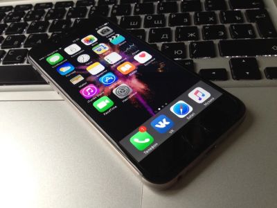 Лот: 4922438. Фото: 1. iPhone 6 16gb (РСТ) [Обмен на... Смартфоны
