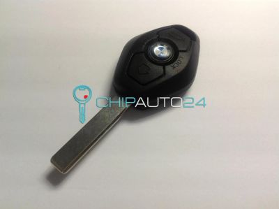 Лот: 6254319. Фото: 1. Ключ BMW 3 кнопки 1998-2005г HU83... Другое (автозапчасти)