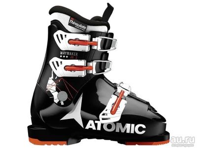 Лот: 12982970. Фото: 1. Atomic Ботинки г/л WAYMAKER JR... Лыжи