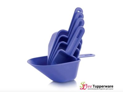 Лот: 10867541. Фото: 1. Tupperware Мерные совочки 5шт... Кухонные аксессуары