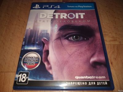 Лот: 13769888. Фото: 1. Detroit Стать человеком PS4... Игры для консолей