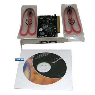 Лот: 4553463. Фото: 1. Контроллер PCI-ESATAx4 ST-Lab... Платы расширения, контроллеры, доп. порты
