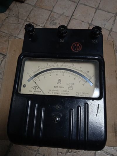 Лот: 25897593. Фото: 1. Амперметр лабораторный. Контрольно-измерительное оборудование
