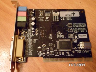 Лот: 4760155. Фото: 1. Звуковая карта Genius Sound Maker... Звуковые карты