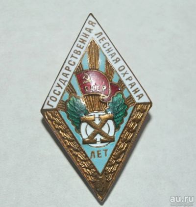 Лот: 8589324. Фото: 1. Государственная лесная охрана... Памятные медали