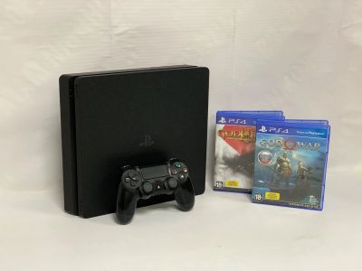 Лот: 18978677. Фото: 1. PlayStation 4 Slim. Игровые приставки, консоли
