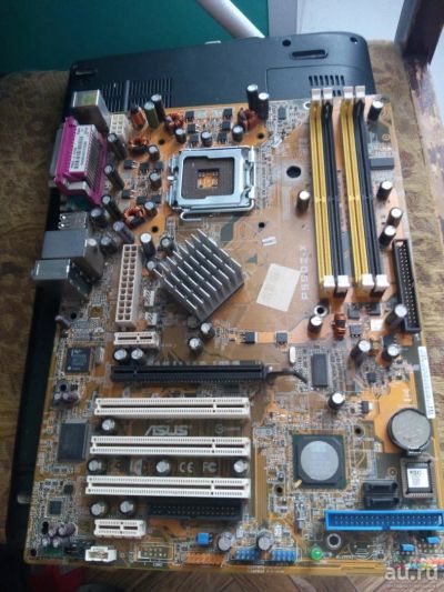 Лот: 9606651. Фото: 1. Материнская плата Asus P5SD2-x... Материнские платы
