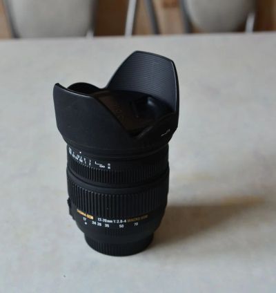 Лот: 3598704. Фото: 1. Sigma AF 17-70mm f/2.8-4 DC MACRO... Объективы