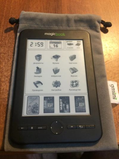 Лот: 6643446. Фото: 1. Gmini magicbook P60. Электронные книги