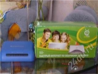 Лот: 120735. Фото: 1. модем ADSL2+4xEthernet. Проводные модемы