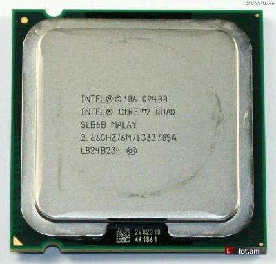 Лот: 5941246. Фото: 1. Intel Core 2 Quad Q9400 s775. Процессоры