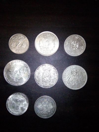 Лот: 13009623. Фото: 1. 8 монет разных стран. Европа