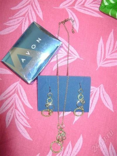 Лот: 810340. Фото: 1. серьги и цепочка от AVON. всего... Цепочки