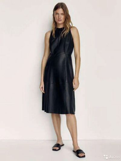 Лот: 18456881. Фото: 1. Massimo dutti НОВОЕ Черное платье... Платья