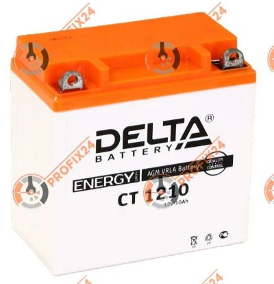 Лот: 14326643. Фото: 1. Аккумулятор DELTA CT 1210/YB9A-A... Аккумуляторы
