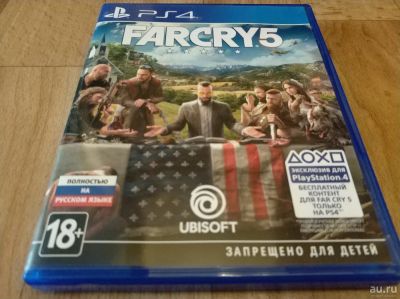 Лот: 14788861. Фото: 1. Far cry 5 ps4. Игры для консолей