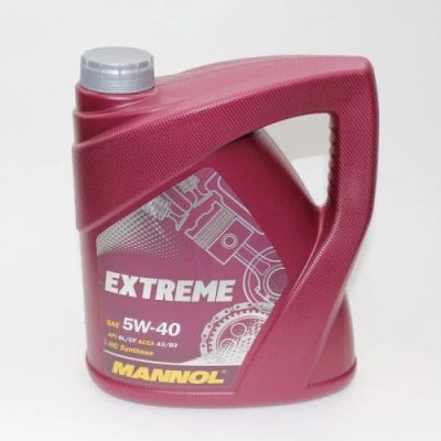 Лот: 9062547. Фото: 1. Mannol Extreme 5W-40 4L. Масла, жидкости