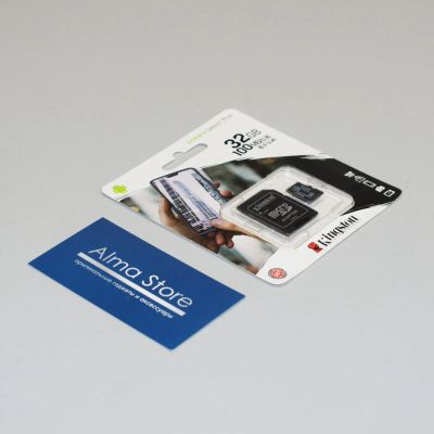 Лот: 19996321. Фото: 1. [Новая] Карта памяти MicroSD Kingston... Карты памяти