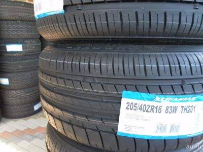 Лот: 13197432. Фото: 1. 205/40R16 Triangle TH201! Новые... Шины