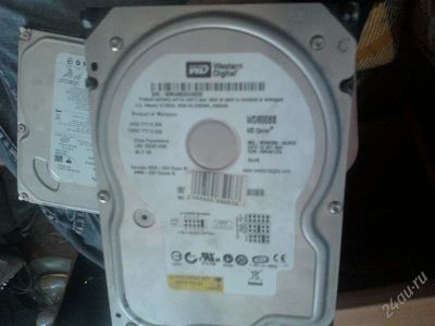 Лот: 1587884. Фото: 1. Винчестер 80 гиг. Жёсткие диски (HDD)