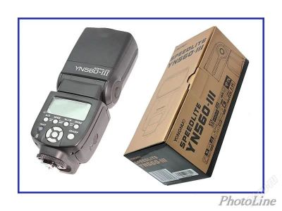 Лот: 2950203. Фото: 1. Универсальная фотовспышка Yongnuo... Вспышки, осветители, рассеиватели