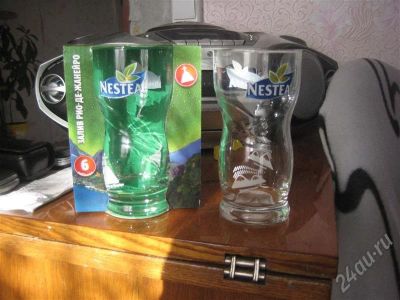 Лот: 408240. Фото: 1. Стакан NESTEA. Кружки, стаканы, бокалы
