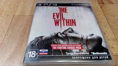Лот: 9959940. Фото: 1. The Evil Within PS3 / Лицензионный... Игры для консолей