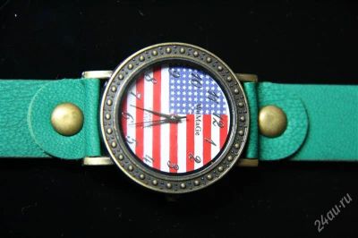 Лот: 2827393. Фото: 1. Часы USA Green. Оригинальные наручные часы