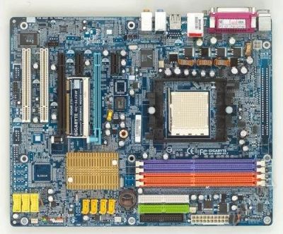 Лот: 1353395. Фото: 1. материнская плата gigabyte k8n-sli... Материнские платы