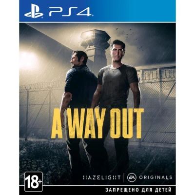 Лот: 11414899. Фото: 1. A way out PS4. Игры для консолей