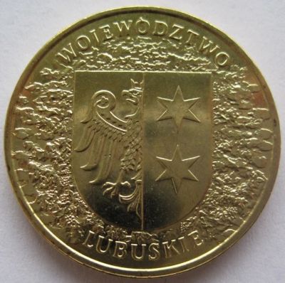 Лот: 6439963. Фото: 1. 2 злотых 2004. Воеводство Любушское... Европа