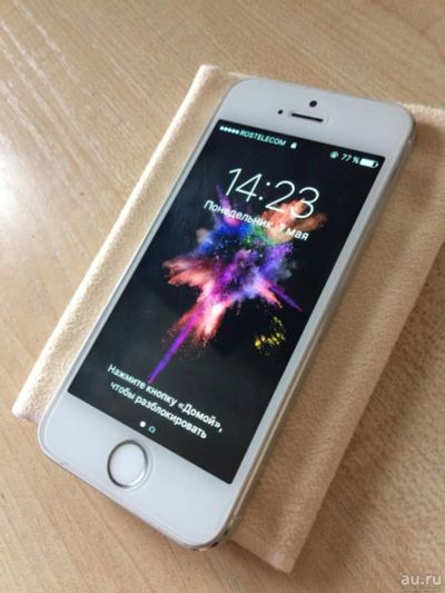 Лот: 9588416. Фото: 1. iPhone 5s silver. Смартфоны