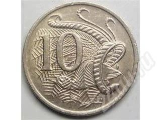 Лот: 353155. Фото: 1. Австралия. 10 цент 1976г. Европа