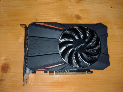 Лот: 15198201. Фото: 1. Gigabyte GeForce GTX 1050 Ti. Видеокарты