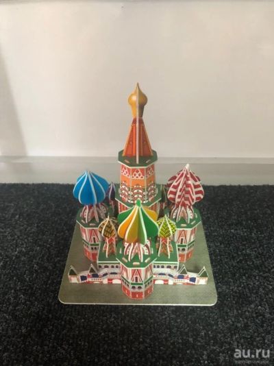 Лот: 13760374. Фото: 1. 3D Мозаика Храм Василия Блаженного. Пазлы