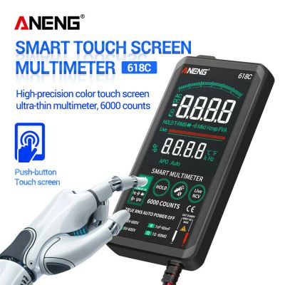 Лот: 16441887. Фото: 1. Smart Мультиметр ANENG 618C с... Радиолюбительский инструмент