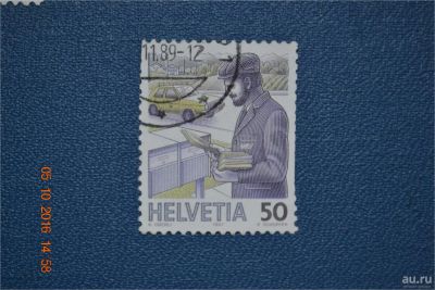 Лот: 8467372. Фото: 1. Марка Швейцарии для коллекции. Марки