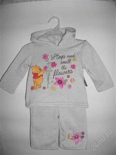Лот: 2345209. Фото: 1. Толстовка и штанишки Winnie the... Костюмы, пиджаки, комбинезоны