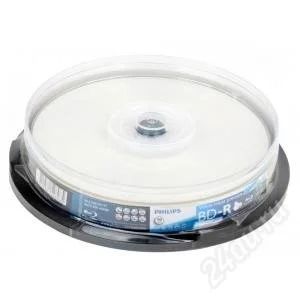 Лот: 1322272. Фото: 1. Диск BD-R 25ГБ 1x-4x philips Printable... Картриджи, расходные материалы