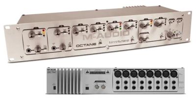 Лот: 6625403. Фото: 1. M-Audio Octane 8 Предусилитель... Микшеры, предусилители, микрофонные эффекты