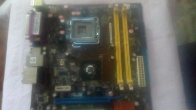 Лот: 9858066. Фото: 1. Мат. плата для Умельцов ASUS P5KPL-AM. Материнские платы
