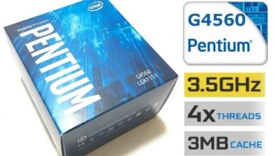 Лот: 10306211. Фото: 1. Процессор KabyLake G4560 чек... Процессоры