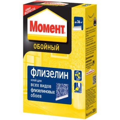 Лот: 24108897. Фото: 1. Клей для флизелиновых обоев, Момент... Клеи, герметики, пена монтажная, клейкие ленты