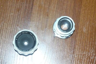 Лот: 486723. Фото: 1. 2 объектива Carl Zeiss Tessar... Светофильтры