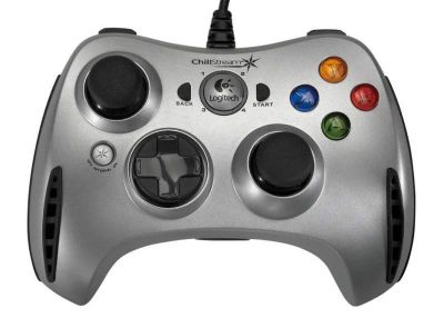 Лот: 6168654. Фото: 1. геймпад Logitech ChillStream в... Рули, джойстики
