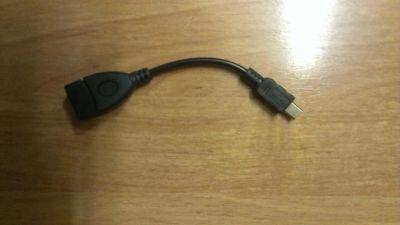 Лот: 4372165. Фото: 1. Переходник с microUSB пама на... Дата-кабели, переходники