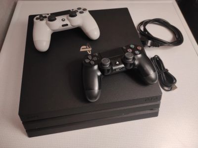 Лот: 25439062. Фото: 1. Sony PlayStation 4 pro 1tb. Игровые приставки, консоли